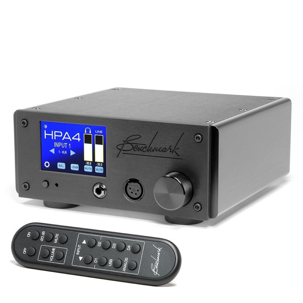 Benchmark HPA4 Desktop Headphone Amplifier (BLACK) - Image 2