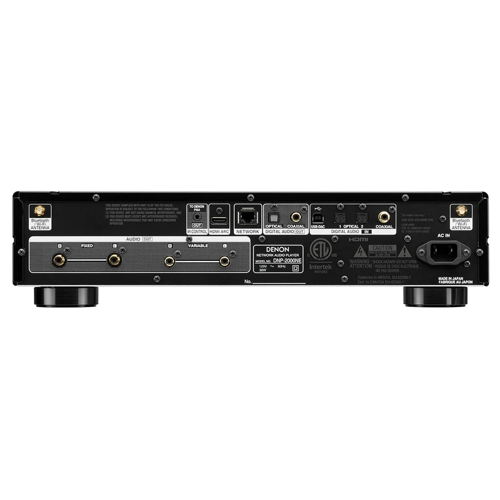 Denon DNP-2000NE Streaming Music Player and Preamplifier - Image 3
