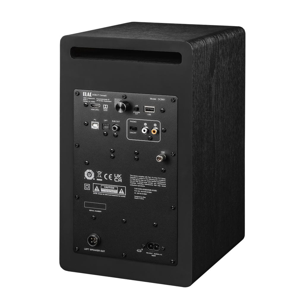 ELAC DCB61 Debut ConneX 2-Way Active Wireless Bookshelf Speaker - Pair - Image 3