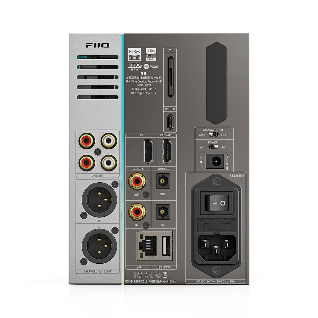 FiiO R9 Desktop DAC and Headphone Amp - Open Box - Image 7