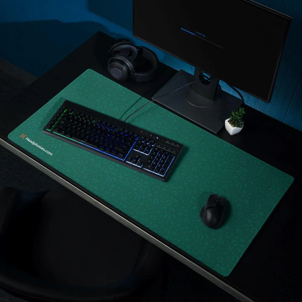 Headphones.com Green Desk Mat - Image 2