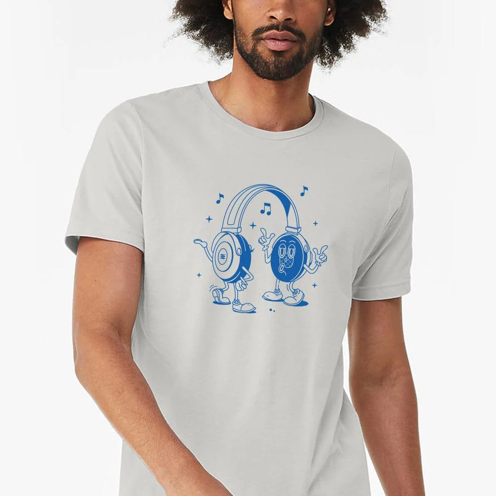"If it's nice, then listen twice" Unisex t-shirt