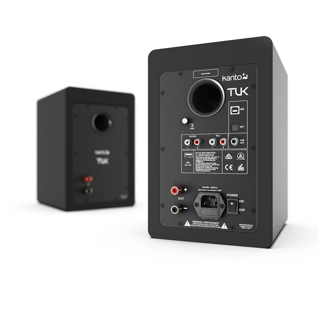 Kanto TUK Powered Bookshelf Speakers - Image 3