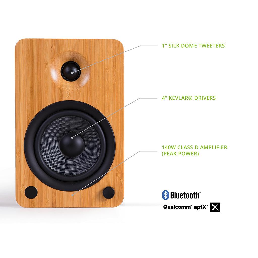 Kanto YU4 Powered Bookshelf Speakers - Image 4