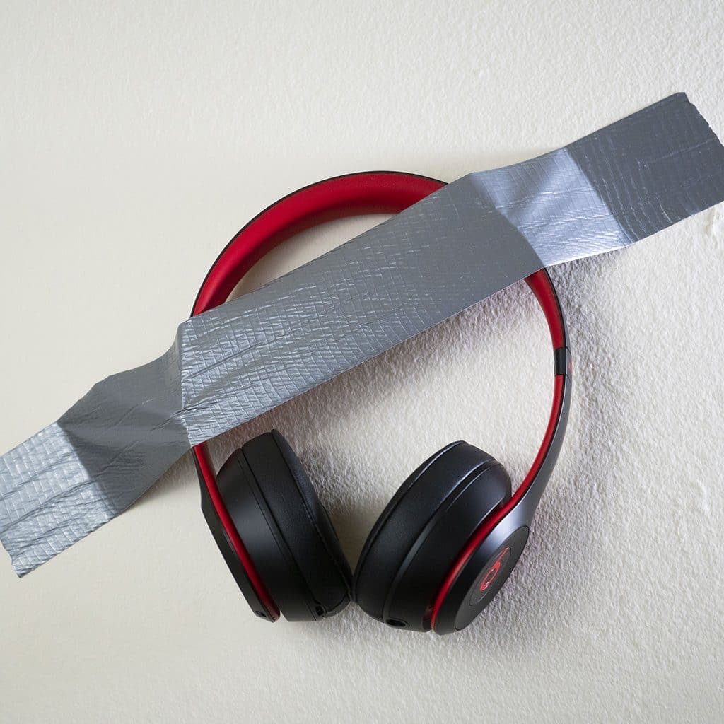 Mediocre Headphones on Wall - Image 3