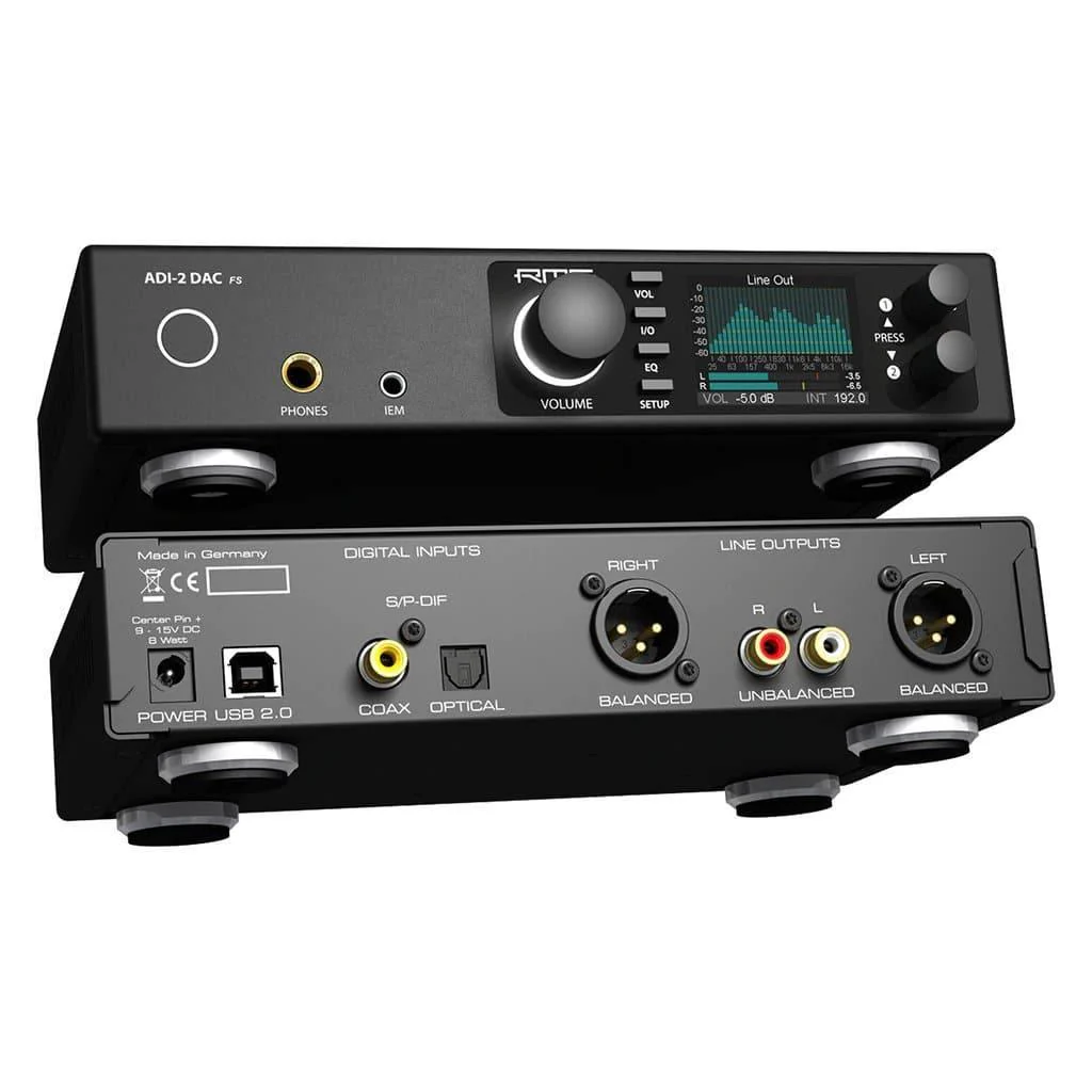 RME ADI-2 DAC FS Desktop DAC & Headphone Amp - Image 4