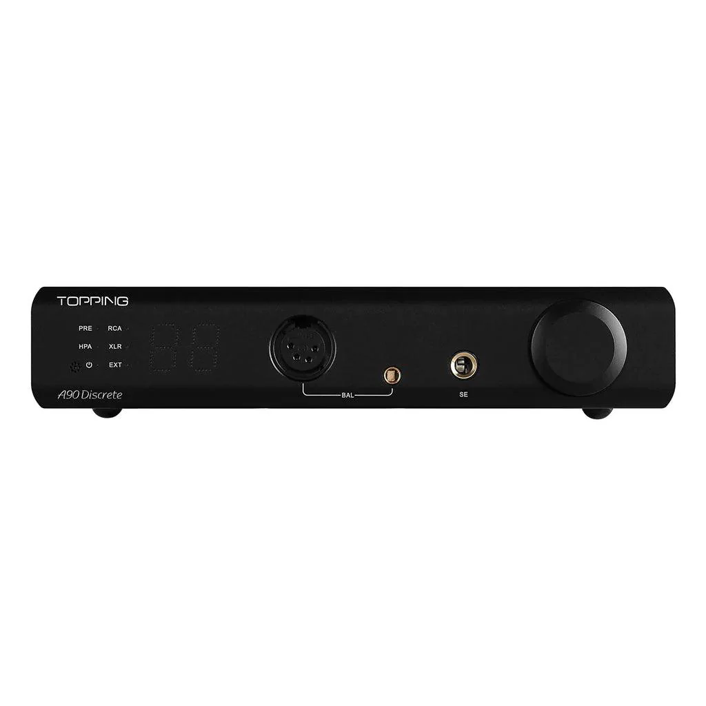 Topping A90 Discrete Balanced Headphone Amplifier & Pre-Amplifier - Open Box - Image 3