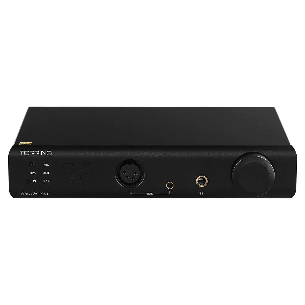 Topping A90 Discrete Balanced Headphone Amplifier & Pre-Amplifier - Open Box - Image 6