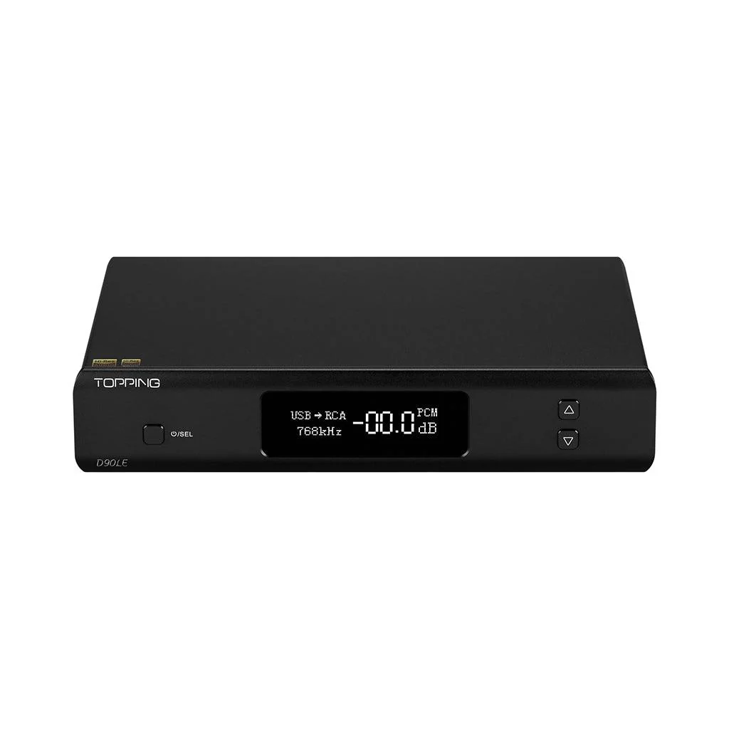 Topping D90LE Desktop Digital to Analog Convertor (DAC) - Open Box