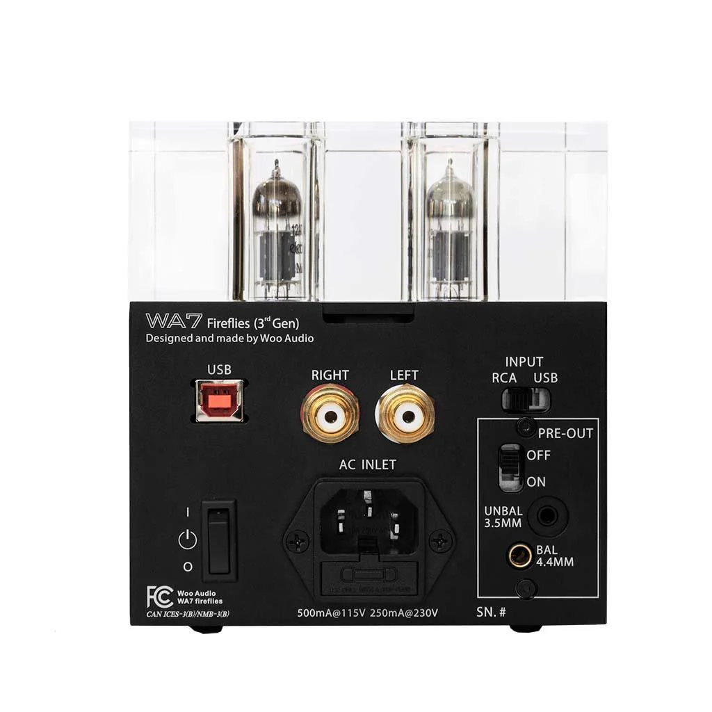 Woo Audio WA7 Fireflies 3rd Gen Headphone Tube Amplifier - Image 3